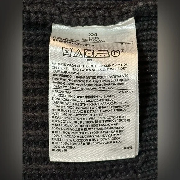 Gap Shaker Stitch Cardigan Sweater - Picture 6 of 9